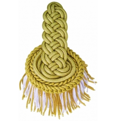 Epaulette Corded with Gold Fringe